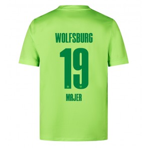 Wolfsburg Lovro Majer #19 Domaci Dres 2024-25 Kratak Rukavima